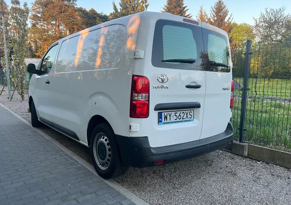 samochody osobowe Toyota ProAce cena 61000 przebieg: 89000, rok produkcji 2019 z Warszawa